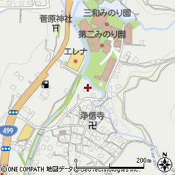 長崎県長崎市布巻町1075周辺の地図