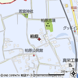 熊本県宇城市不知火町柏原418周辺の地図