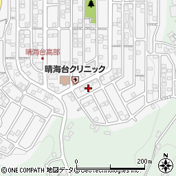 長崎県長崎市晴海台町38周辺の地図