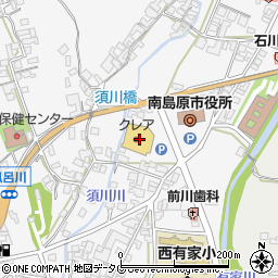 長崎県南島原市西有家町里坊50周辺の地図