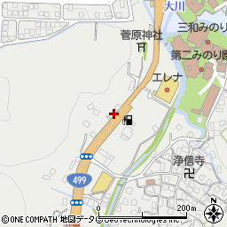 長崎県長崎市布巻町941周辺の地図