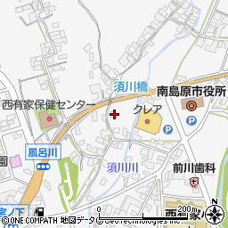 長崎県南島原市西有家町里坊66周辺の地図