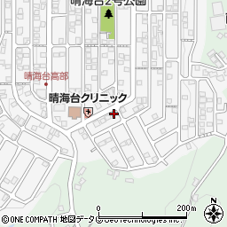 長崎県長崎市晴海台町38-12周辺の地図