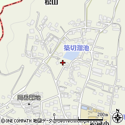 熊本県宇城市松橋町松橋1547-11周辺の地図