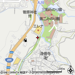 長崎県長崎市布巻町998周辺の地図