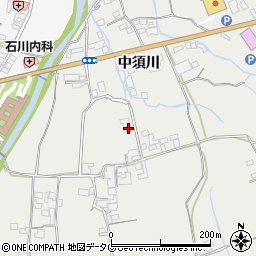 長崎県南島原市有家町中須川433周辺の地図