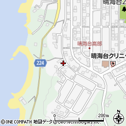 長崎県長崎市晴海台町89-4周辺の地図