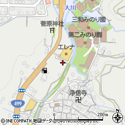 長崎県長崎市布巻町996周辺の地図