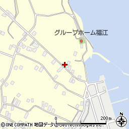 長崎県五島市下崎山町407-3周辺の地図