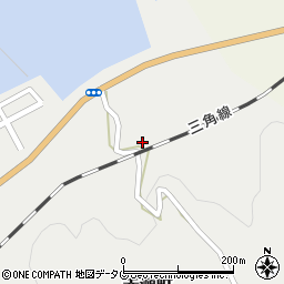 熊本県宇土市赤瀬町71周辺の地図