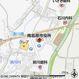 長崎県南島原市周辺の地図