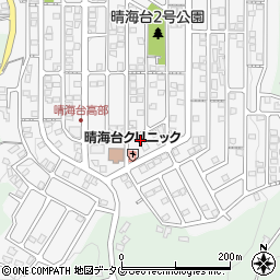 長崎県長崎市晴海台町43-6周辺の地図