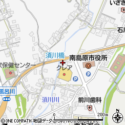 長崎県南島原市西有家町里坊51周辺の地図