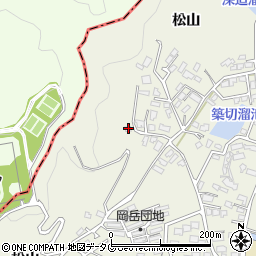 熊本県宇城市松橋町松山3606周辺の地図