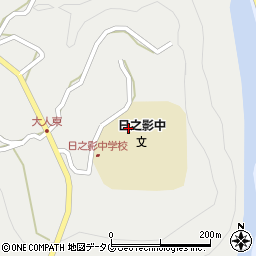 宮崎県西臼杵郡日之影町岩井川1952周辺の地図