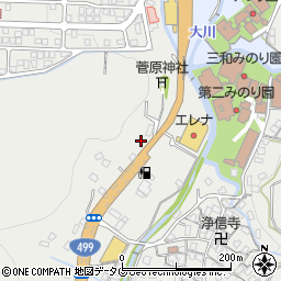 長崎県長崎市布巻町974周辺の地図