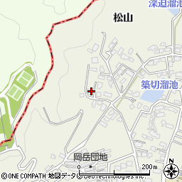 熊本県宇城市松橋町松山3610周辺の地図