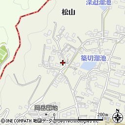 熊本県宇城市松橋町松山3589周辺の地図