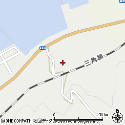 熊本県宇土市赤瀬町66周辺の地図