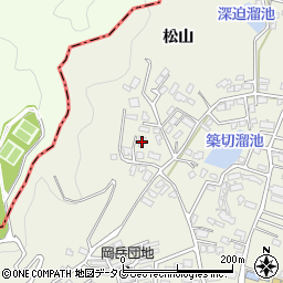 熊本県宇城市松橋町松山3591-4周辺の地図