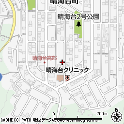 長崎県長崎市晴海台町56-8周辺の地図