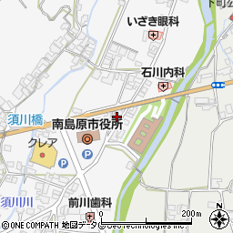 長崎県南島原市西有家町里坊39周辺の地図