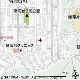 長崎県長崎市晴海台町37-4周辺の地図