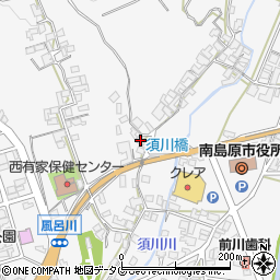 長崎県南島原市西有家町里坊1952周辺の地図