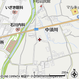 長崎県南島原市有家町中須川385周辺の地図
