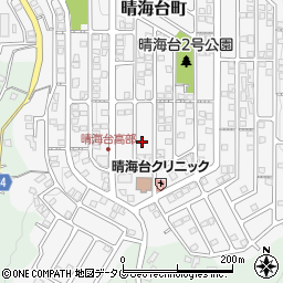 長崎県長崎市晴海台町56-14周辺の地図