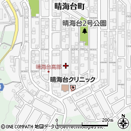 長崎県長崎市晴海台町56周辺の地図