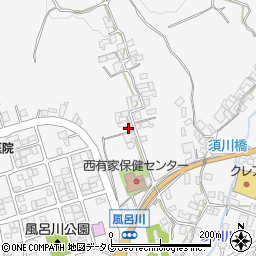 長崎県南島原市西有家町里坊1726周辺の地図
