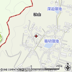 熊本県宇城市松橋町松山3567周辺の地図