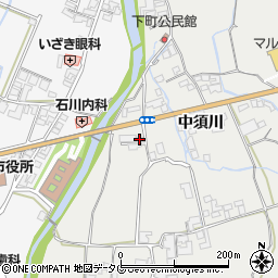 長崎県南島原市有家町中須川404周辺の地図
