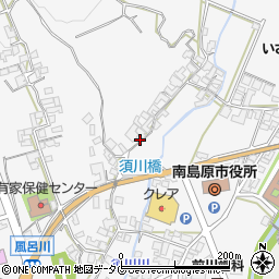 長崎県南島原市西有家町里坊1908周辺の地図