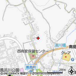 長崎県南島原市西有家町里坊1981周辺の地図