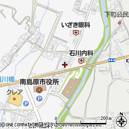 長崎県南島原市西有家町里坊30周辺の地図