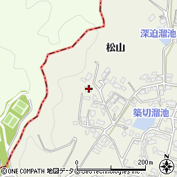 熊本県宇城市松橋町松山3572周辺の地図