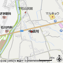 長崎県南島原市有家町中須川379周辺の地図