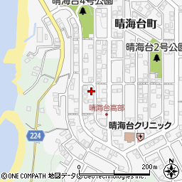 長崎県長崎市晴海台町77-3周辺の地図
