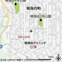 長崎県長崎市晴海台町56-18周辺の地図