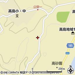 長崎県長崎市高島町2165周辺の地図