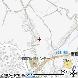 長崎県南島原市西有家町里坊1975周辺の地図