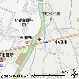 長崎県南島原市有家町中須川402周辺の地図