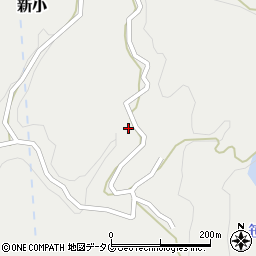 熊本県上益城郡山都町新小2119周辺の地図