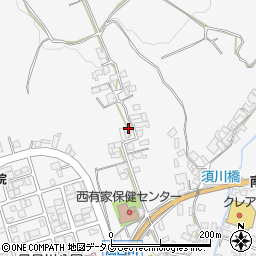 長崎県南島原市西有家町里坊1733周辺の地図