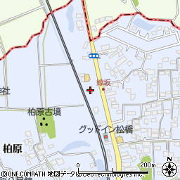 熊本県宇城市不知火町柏原507周辺の地図