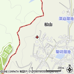 熊本県宇城市松橋町松山3571周辺の地図