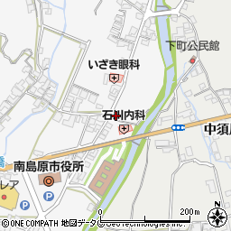 長崎県南島原市西有家町里坊19周辺の地図