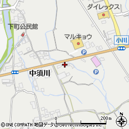 長崎県南島原市有家町中須川301周辺の地図